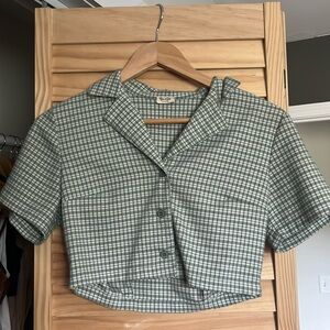 J GALT BUTTON UP